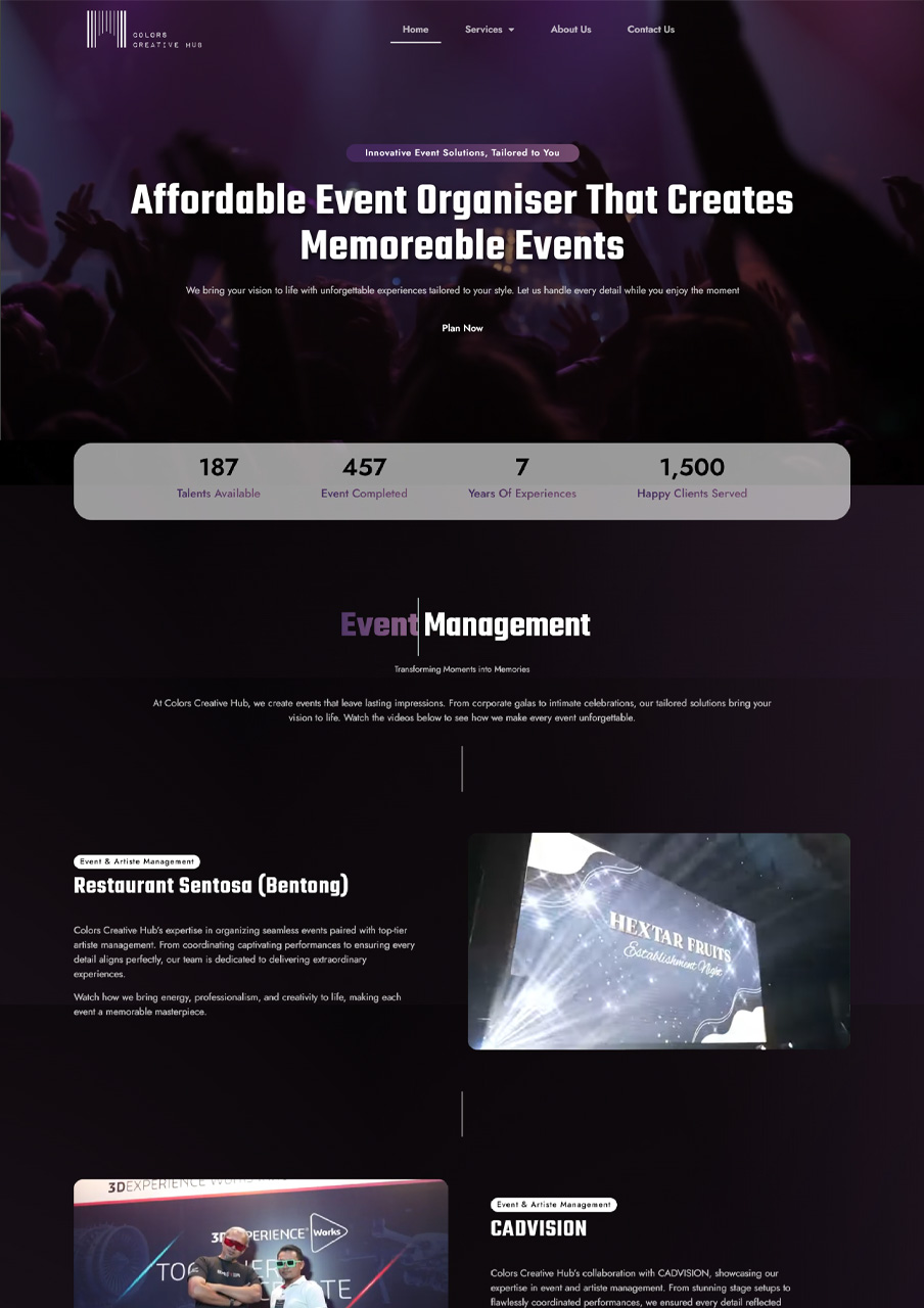 Colors Creative Hub — Creative Studio